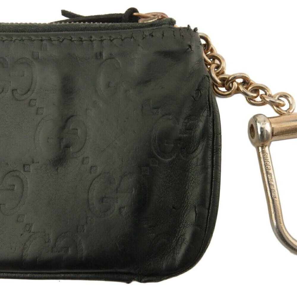 Authenticity guaranteed  USED GUCCI Coin Case Gucci Ma Leather - Picture 4 of 10